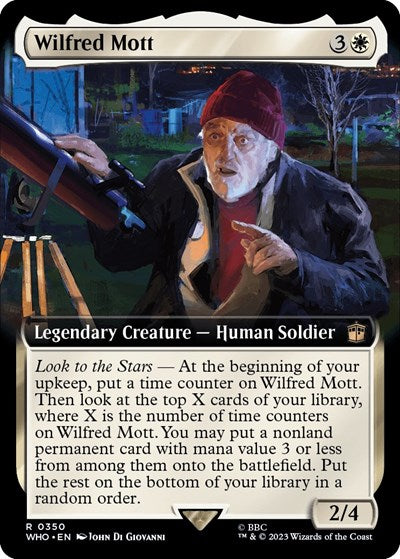 Wilfred Mott (Extended Art) (Universes Beyond: Doctor Who) Light Play