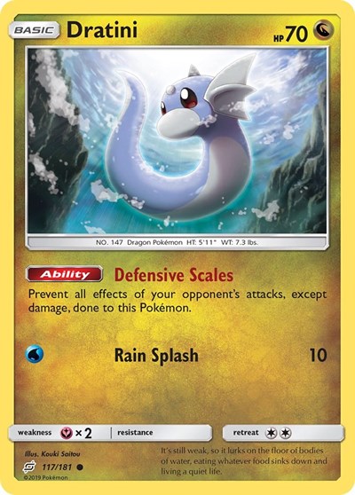 Dratini (117) (SM - Team Up) Light Play