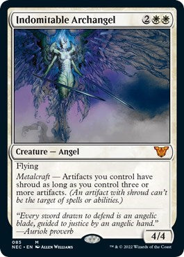 Indomitable Archangel (Commander: Kamigawa: Neon Dynasty) Light Play