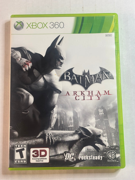 Batman Arkham City (Xbox 360) (Complete in Box) (Tested/Working)
