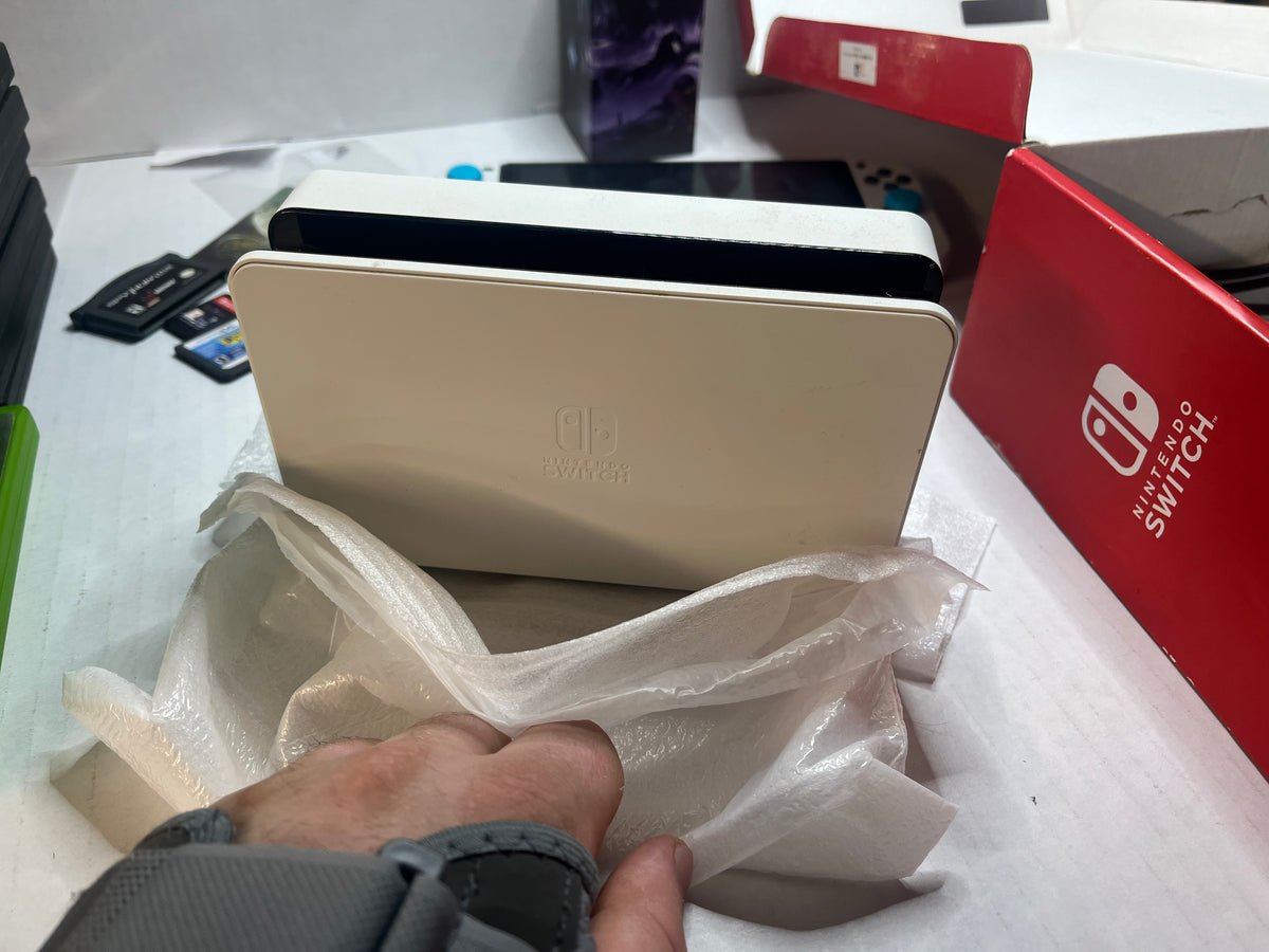 Nintendo Switch OLED with White Joy-Con