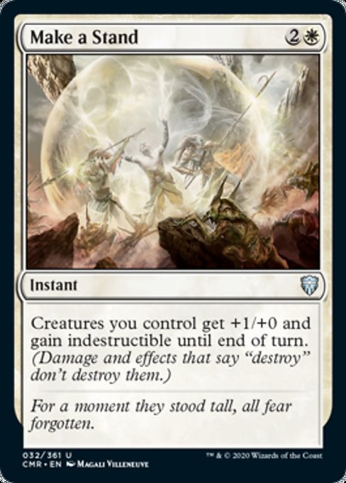 Make a Stand (Commander Legends) Light Play