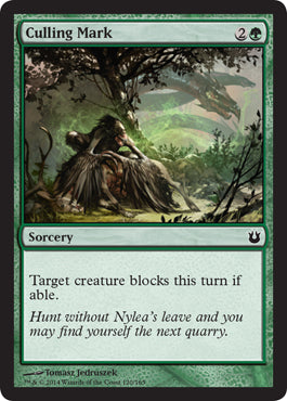 Culling Mark (Born of the Gods) Light Play Foil