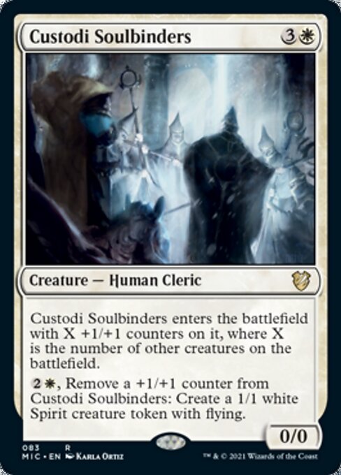 Custodi Soulbinders (Commander 2021 Midnight Hunt) Light Play