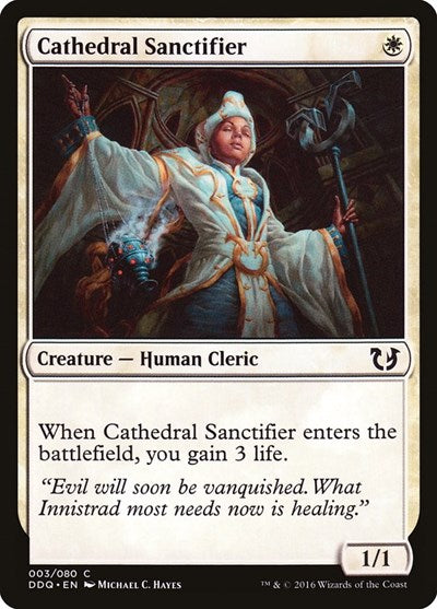 Cathedral Sanctifier (Duel Decks: Blessed vs Cursed) Light Play