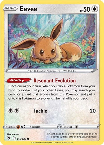 Eevee (SWSH10: Astral Radiance) Light Play