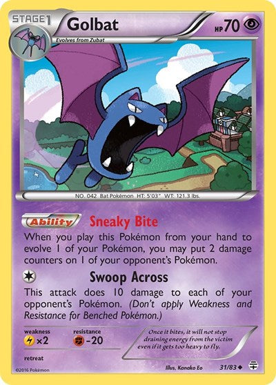 Golbat (Generations) Medium Play