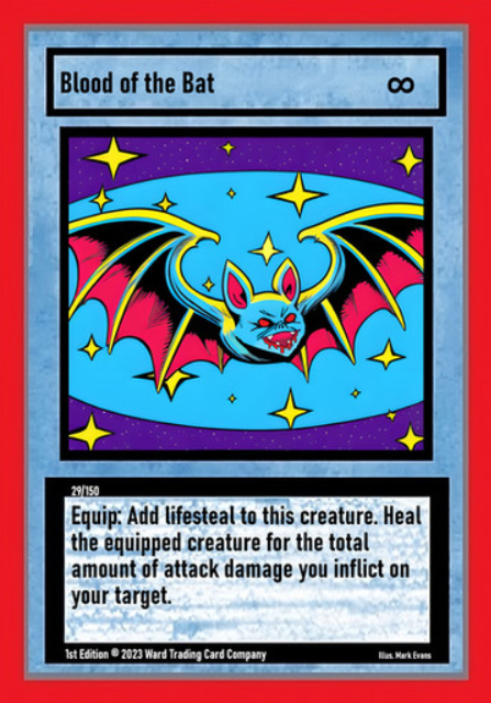 29/150 Blood of the Bat - Legendary