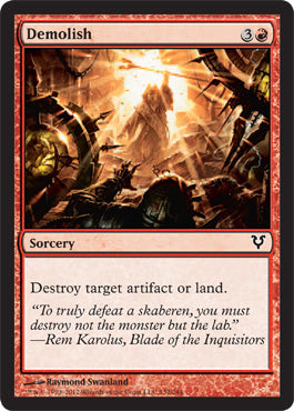 Demolish (Avacyn Restored) Light Play
