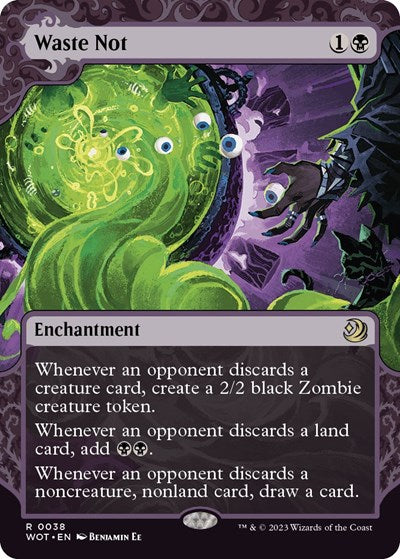Waste Not (Wilds of Eldraine: Enchanting Tales) Light Play