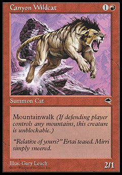 Canyon Wildcat (Tempest) Light Play