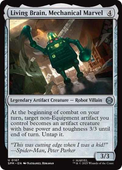 Living Brain, Mechanical Marvel (Marvel's Spider-Man) Light Play