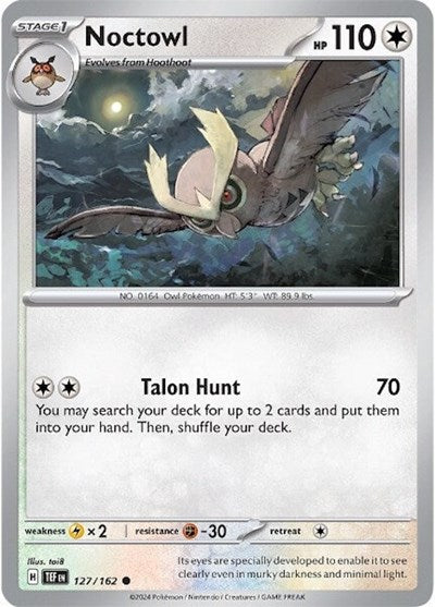 Noctowl (SV05: Temporal Forces) Light Play