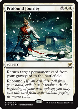 Profound Journey (Dragons of Tarkir) Heavy Play