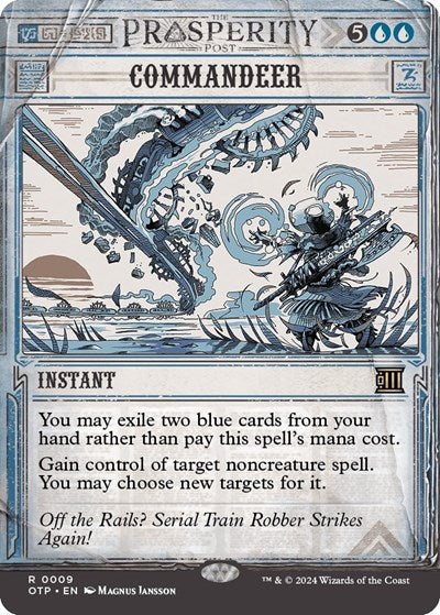 Commandeer (Outlaws of Thunder Junction: Breaking News) Light Play