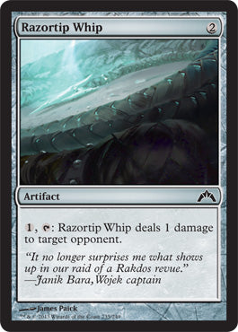 Razortip Whip (Gatecrash) Light Play