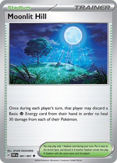 Moonlit Hill (SV: Paldean Fates) Light Play