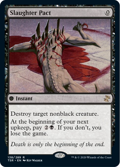 Slaughter Pact (Time Spiral Remastered) Light Play