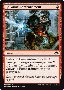 Galvanic Bombardment (Eldritch Moon) Light Play