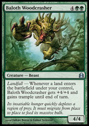 Baloth Woodcrasher (Commander) Light Play