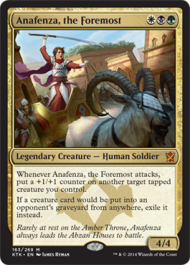 Anafenza, the Foremost (Khans of Tarkir) Light Play