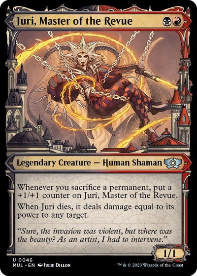 Juri, Master of the Revue (March of the Machine: Multiverse Legends) Light Play Foil