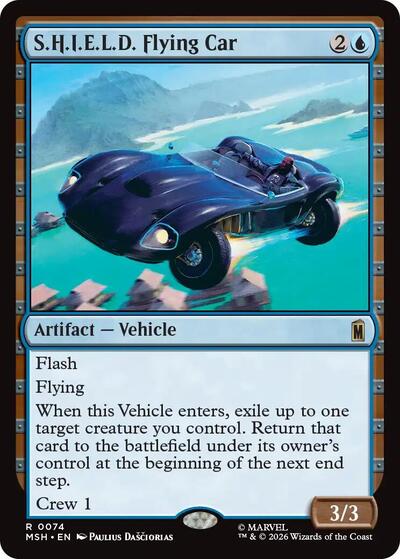 S.H.I.E.L.D. Flying Car (Marvel Super Heroes) Light Play