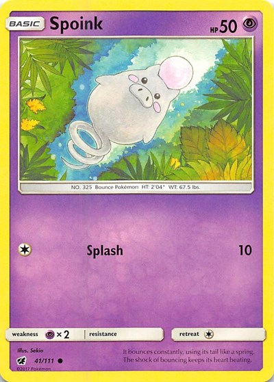 Spoink (SM - Crimson Invasion) Medium Play