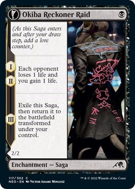 Okiba Reckoner Raid (Kamigawa: Neon Dynasty) Light Play