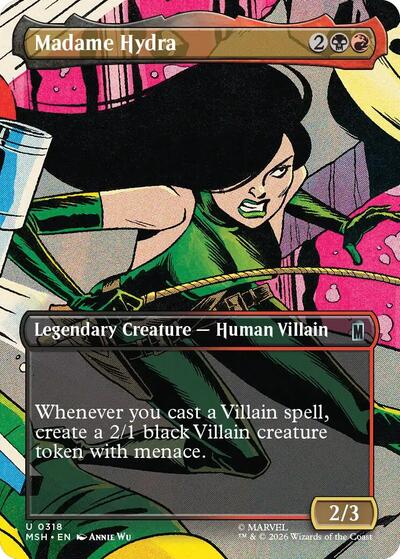 Madame Hydra (Borderless) (Marvel Super Heroes) Light Play
