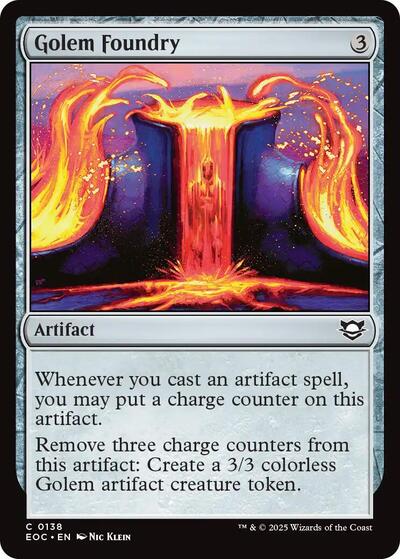 Golem Foundry (Commander: Edge of Eternities) Light Play