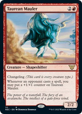 Taurean Mauler (Commander: Kamigawa: Neon Dynasty) Light Play