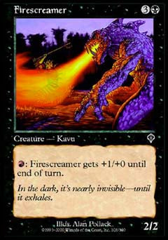 Firescreamer (Invasion) Light Play