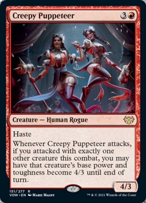 Creepy Puppeteer (Innistrad: Crimson Vow) Light Play
