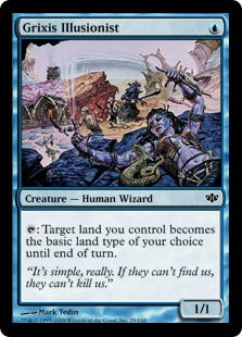 Grixis Illusionist (Conflux) Light Play