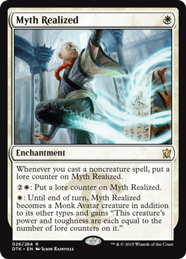Myth Realized (Dragons of Tarkir) Light Play Foil