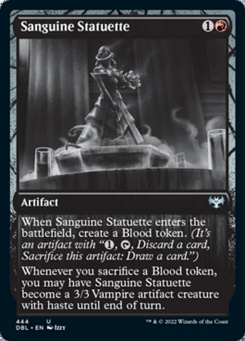Sanguine Statuette (Innistrad: Double Feature) Light Play