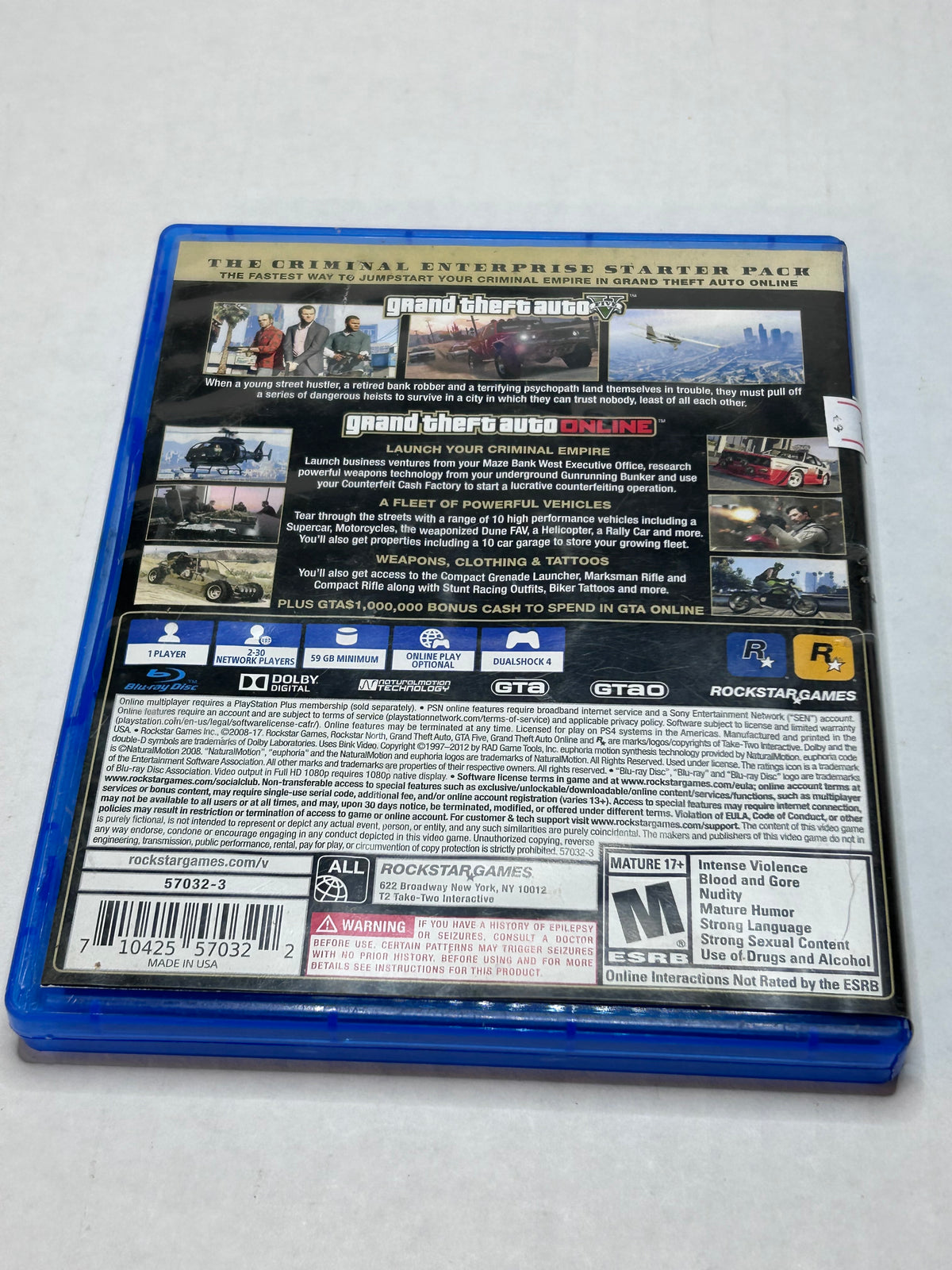 Grand Theft Auto V [Premium Edition] (CIB) (PS4)
