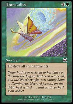 Tranquility (Mercadian Masques) Damaged / Poor