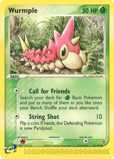 Wurmple (Dragon) Medium Play