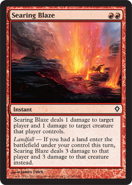 Searing Blaze (Worldwake) Light Play