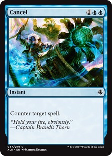 Cancel (Ixalan) Light Play