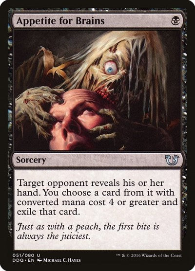 Appetite for Brains (Duel Decks: Blessed vs Cursed) Medium Play