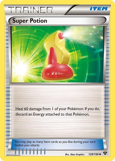 Super Potion (XY Base Set) Medium Play
