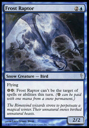 Frost Raptor (Coldsnap) Light Play
