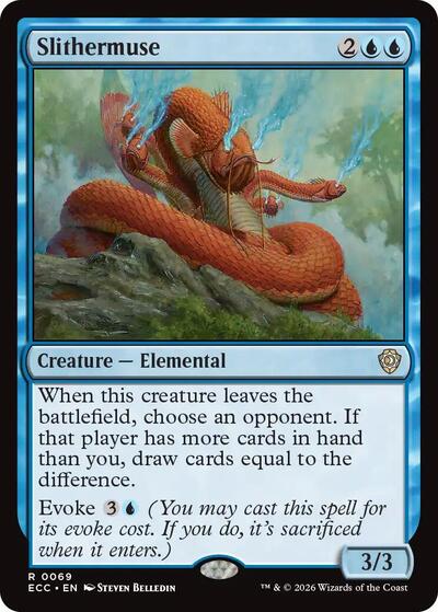 Slithermuse (Commander: Lorwyn Eclipsed) Light Play