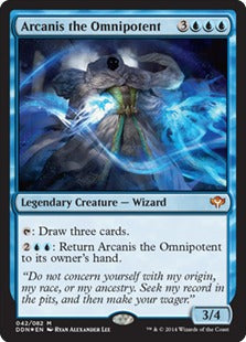 Arcanis the Omnipotent (Duel Decks: Speed vs Cunning) Light Play Foil