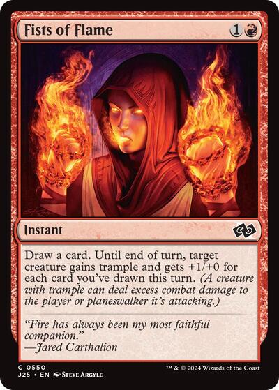 Fists of Flame (Foundations Jumpstart) Light Play