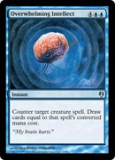 Overwhelming Intellect (Duel Decks: Izzet vs Golgari) Heavy Play