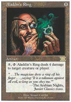 Aladdin's Ring (Classic 6th Edition) Light Play